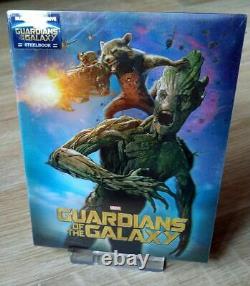 Blufans Guardians Of The Galaxy Vol. 1 Single Lenticular Steelbook 3d/2d Blu-ray