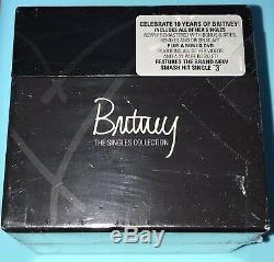 Britney Spears Sealed Coffret Collection Singles 29 CD + 1 DVD / Livret 2009 3