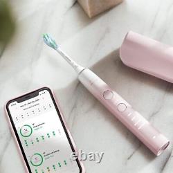 Brosse à dents rechargeable PHILIPS Sonicare 9000 Édition Spéciale, Rose, HX9911/90