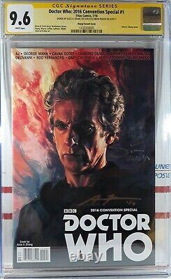 CGC 9.6 NM+ 2X-SIGNÉ DOCTOR WHO 2016 CONVENTION SPECIAL #1 Alice Zhang TITAN