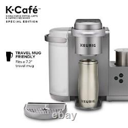 Cafetière individuelle Keurig K-Café édition spéciale pour café, latte & cappuccino - Nouveau
