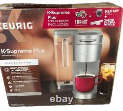 Cafetière individuelle Keurig K-Supreme Plus édition spéciale + 18 dosettes K-Cup