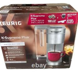 Cafetière individuelle Keurig K-Supreme Plus édition spéciale + 18 dosettes K-Cup