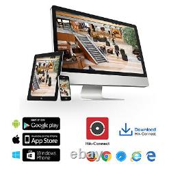 Caméra IP 4K 8MP Hikvision OEM avec audio bidirectionnel, haut-parleur d'alarme et microphone DS-2CD2386G2-ISU/SL