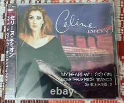 Coeur Céline Dion -ma Se Poursuivra. Danse Mixes-2 / Cd, Maxi-single, 9 Pistes, 1998