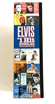 Collection des meilleurs singles à succès d'Elvis en vinyle rouge 45 tours avec pochettes illustrées rares scellées