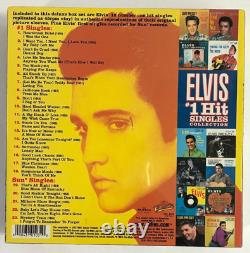 Collection des meilleurs singles à succès d'Elvis en vinyle rouge 45 tours avec pochettes illustrées rares scellées