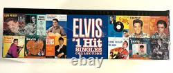 Collection des meilleurs singles à succès d'Elvis en vinyle rouge 45 tours avec pochettes illustrées rares scellées
