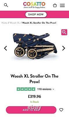 Cossato Woosh XL Stroller On The Prowl (édition Spéciale Paloma Faith) Prix De Vente Conseillé 319 £