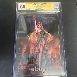 Dark Red Special Edition #1 Aftershock Cgc Ss 9.8 Signé Par Zhuo/seeley