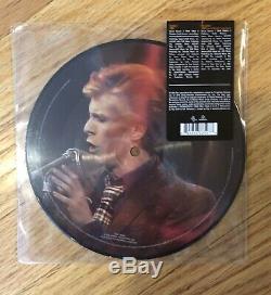 David Bowie 1984 Picture Disc 7 40e Anniversaire Rsd 2014 Scellé
