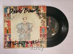 David Bowie Ashes To Ashes Édition Spéciale Brésil 7 Vinyle Pairité D'espace Unique