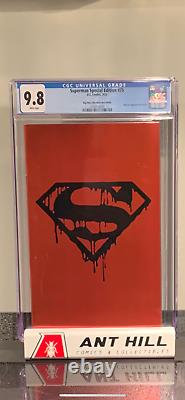 Décès De Superman 30e Anniversaire Spécial #75 Red Foil Btc Nycc Variante Cgc 9.8
