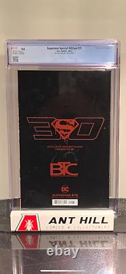 Décès De Superman 30e Anniversaire Spécial #75 Red Foil Btc Nycc Variante Cgc 9.8
