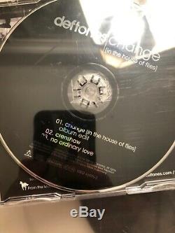 Deftones Poney Blanc CD Red Limited Edition Scellés! Plus Un Bonus Singles