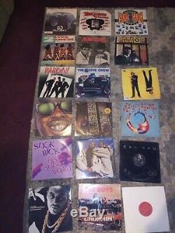 Disque Vinyle Lot De 250 Rap, R & B, Hip Hop & More 80 Dj Collection Promo