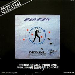 Duran Duran A View To A Kill (dangereusement) Mega Rare 12 Lp Promo 007 Bond