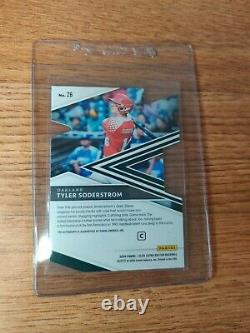 Édition Extra 2020 Panini Elite Tyler Sodestrom Red Die-cut Auto #1/8 Rare