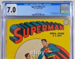 Édition Spéciale #3 Cgc 7.0 DC 1944 Superman #33 R 4e Copie Gradée Haute
