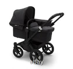 Édition Spéciale Complete Bugaboo Donkey3 Pushchair Mono - Mineral Laved Black