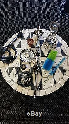 Édition Spéciale Khalil Mamoon 36 Hookah Kahramanah Single White / Clear Pear