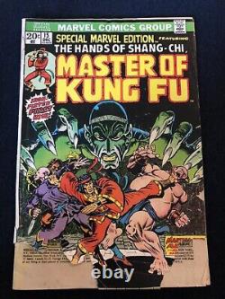 Édition Spéciale Marvel #15 Grade Inférieure Shang-chi Maître De Kung Fu 1973