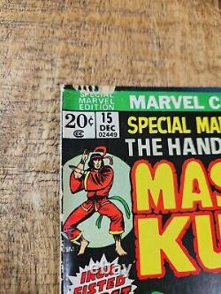 Édition Spéciale Marvel #15 Master Of Kung Fu (marvel, 1973) G/vg 3.0 Comic Book