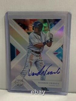 Édition Supplémentaire Panini Elite 2018 #67 Wander Franco Auto Tampa Bay Rayons B