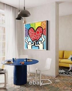 Édition spéciale 2023 Cœur de la fierté (inspirée par Keith Haring) L'artiste est DBK