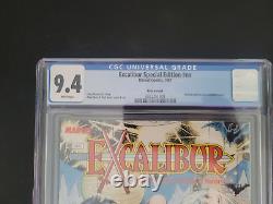 Édition spéciale Excalibur Format Prestige CGC 9.4 Noté Marvel Prix Variant