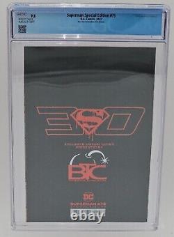 Édition spéciale Superman 75 en feuille rose CGC 9.8 Mort de SUPERMAN BTC