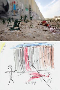 Édition spéciale War-Toys Israël, Cisjordanie, bande de Gaza par Brian McCarty Signée