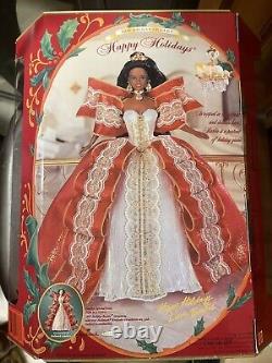 Édition spéciale de Noël RARE 1997 de la poupée Barbie en parfait état