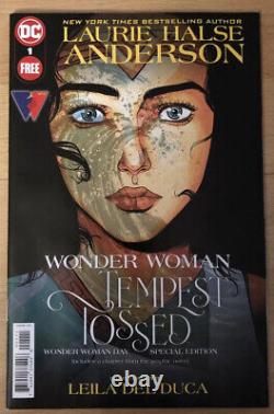 Édition spéciale de Wonder Woman, Jour de la Femme Ébranlée par la Tempête #1 Anderson Scénario, Del Duca Art