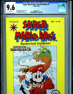 Édition spéciale des Super Mario Brothers #1 CGC 9.6 NM+ Nintendo Valiant 1990 K34