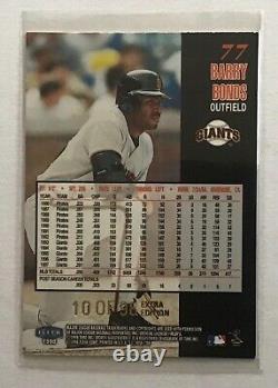 Fièvre de la Série Mondiale Sports Illustrated 1998 Barry Bonds #77 Édition Hof Extra /98