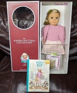 Fille américaine Kit Kittredge Collection d'anniversaire Édition spéciale NEUF + Brosse