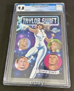 Force féminine Taylor Swift #1 Variante Dazzler Travis Kelce 2023 Comic Book Nm 9.8