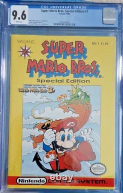 Frères Super Mario Édition Spéciale #1 CGC 9.6 NM+ Nintendo Valiant 1990 K34