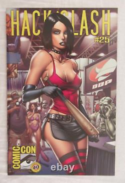 Hack/Slash #25 San Diego Comic Con Couverture variante exclusive SDCC DDP 2009