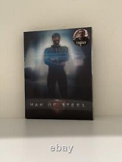 Homme d'Acier Blufans Édition Exclusive Steelbook Lenticulaire Blu-ray 3D