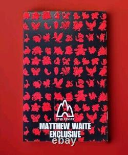 Incroyable Pocket Monsters Carnagized Pikachu Pokemon par Matthew Waite #53/75 COA