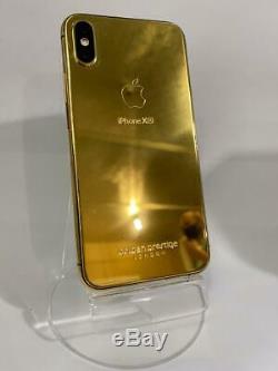 Iphone Xs 256go 24kt Or Special Edition / Simple Sim / Espace Gris