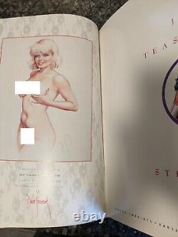 JUSTE POUR TAQUINER Livre d'art grand format AFFICHE, SIGNÉ par DAVE STEVENS ÉDITION 1991 EN LETTRES