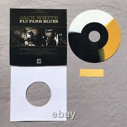 Jack White Fly Farm Blues Tri-color 7 New Unplayed 150 Exemplaires Seulement Sur Ptint