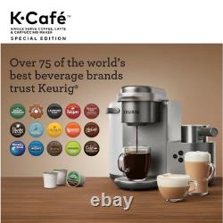 K-cafe Édition Spéciale Unique Servir K-cup Pod Café Latte Et Cappuccino Maker