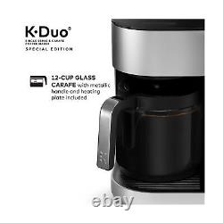 Keurig K-Duo Édition Spéciale Machine à café à dosette K-Cup et carafe individuelle