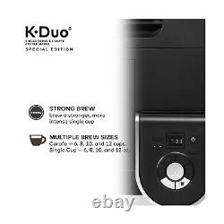 Keurig K-Duo Édition Spéciale Machine à café à dosette K-Cup et carafe individuelle