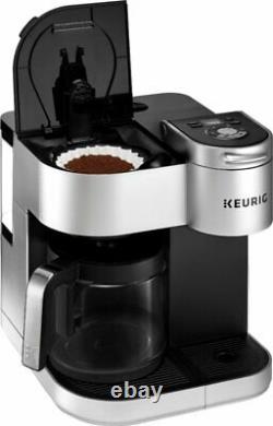 Keurig K Duo Édition Spéciale Single Serve K-cup Pod Coffee Maker Argent