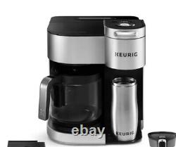 Keurig K Duo Édition Spéciale Single Servez K-cup Pod Coffee Maker Argent (nouveau)
